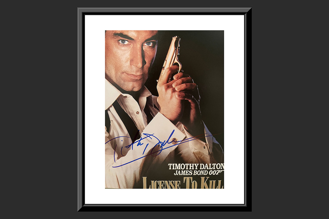 0th Image of a N/A LICENSE TO KILL TIMOTHY DALTON SIGNED PHOTO