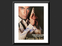 Image 1 of 1 of a N/A LICENSE TO KILL TIMOTHY DALTON SIGNED PHOTO