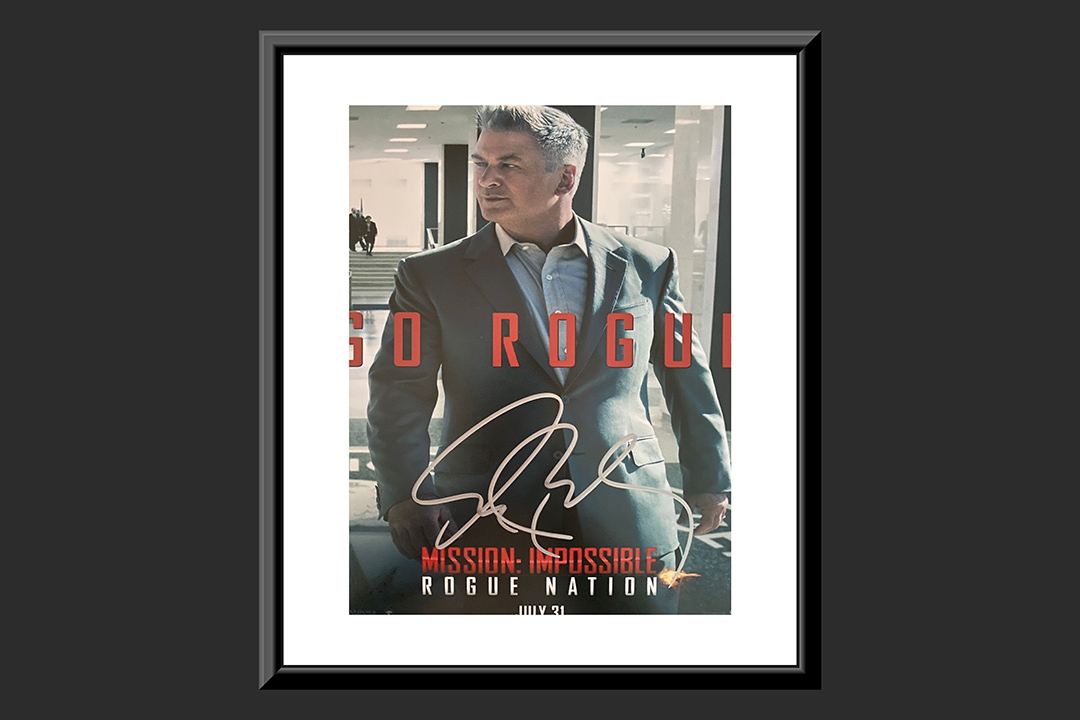 0th Image of a N/A MISSION IMPOSSIBLE ROGUE NATION ALEC BALDWIN SIGNED