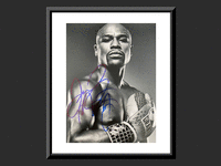 Image 1 of 1 of a N/A FLOYD MAYWEATHER JR SIGNED PHOTO