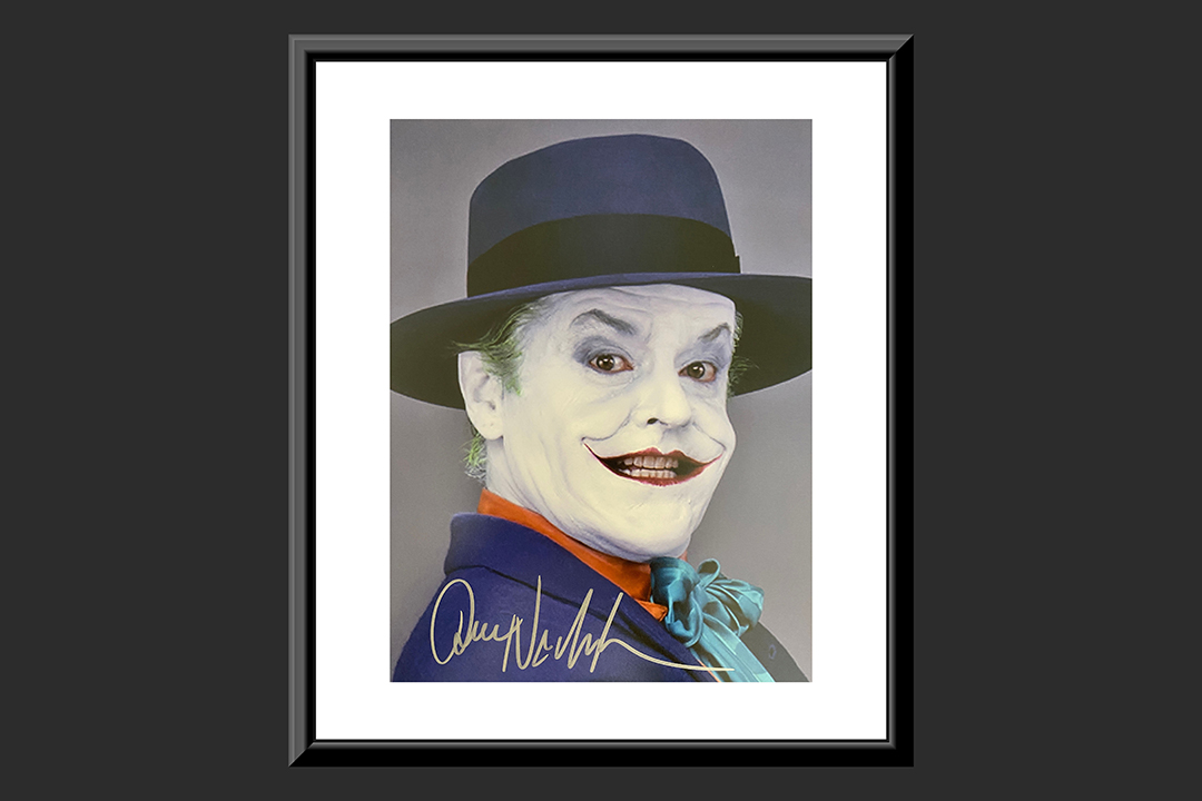 0th Image of a N/A THE JOKER JACK NICHOLSON SIGNED BATMAN