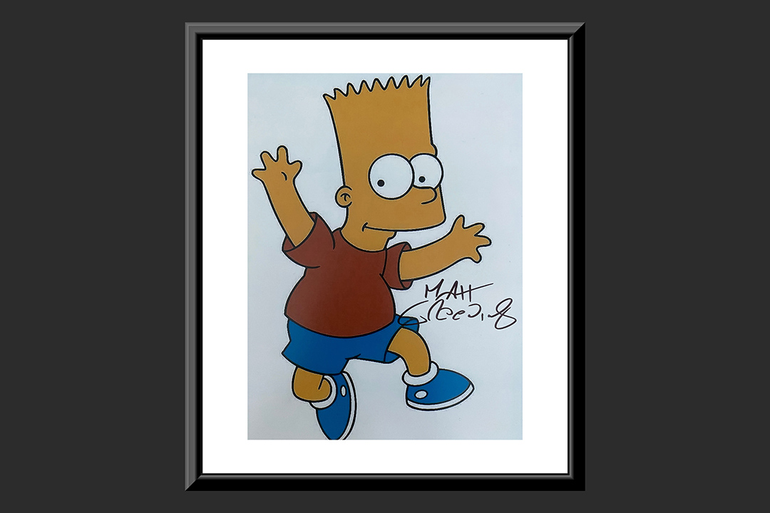 0th Image of a N/A BART SIMPSON MATT GROENING SIGNED
