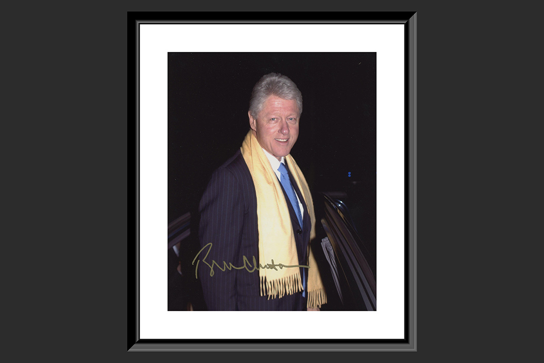 0th Image of a N/A PRESIDENT BILL CLINTON SIGNED