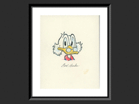 Image 1 of 1 of a N/A SCROOGE MCDUCK CARL BARKS SIGNED