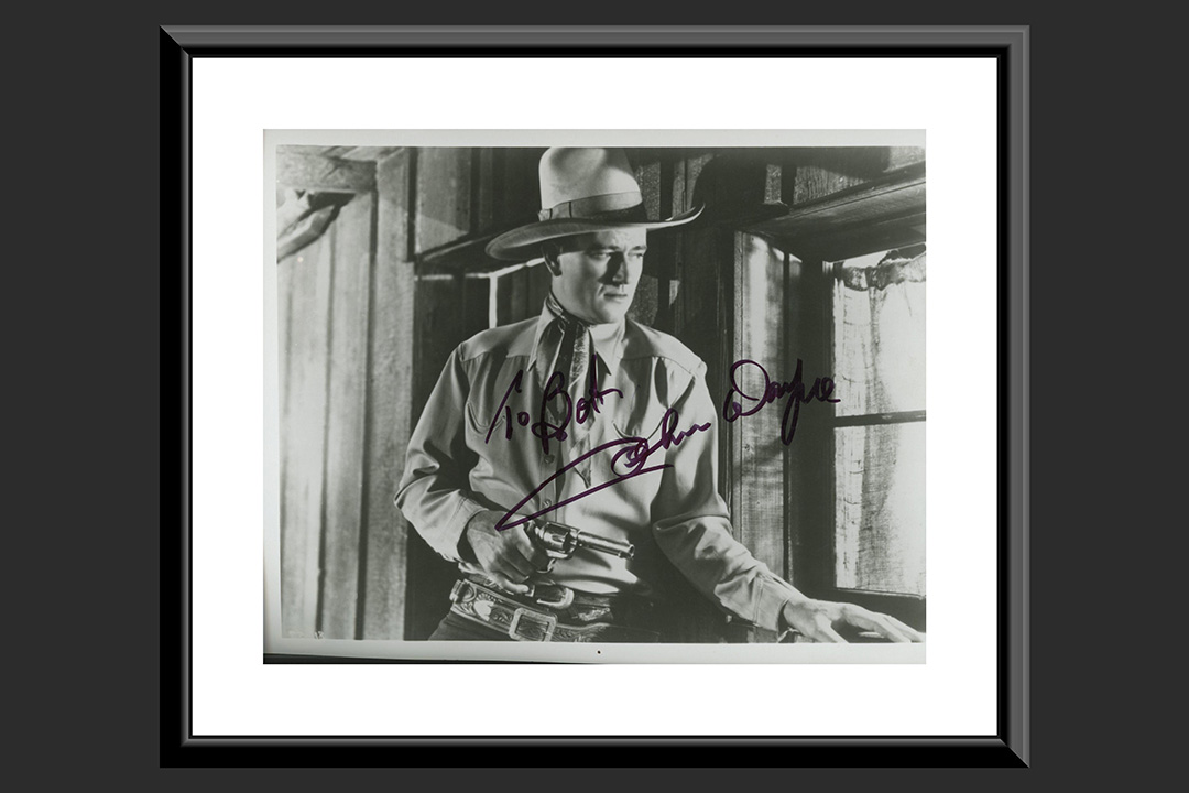 0th Image of a N/A JOHN WAYNE SIGNED MOVIE PHOTO