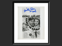 Image 1 of 1 of a N/A BABES IN ARM MICKEY ROONEY SIGNED