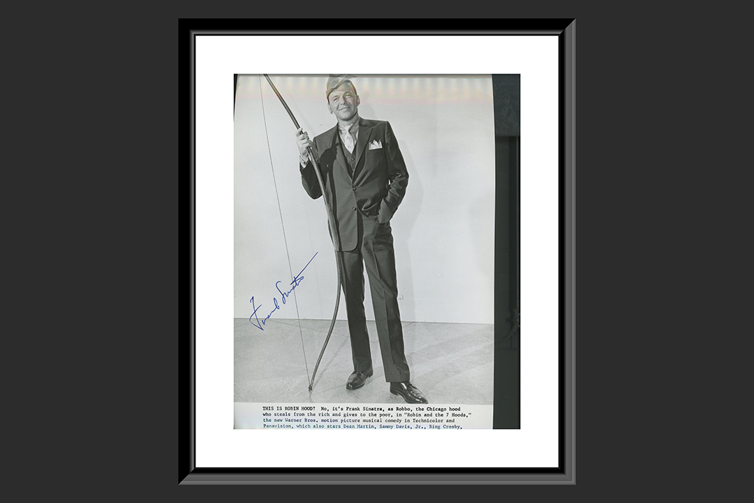 0th Image of a N/A ROBIN N THE 7 HOODS FRANK SINATRA SIGNED