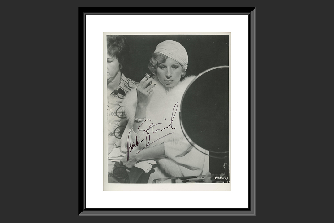 0th Image of a N/A BARBARA STREISAND SIGNED