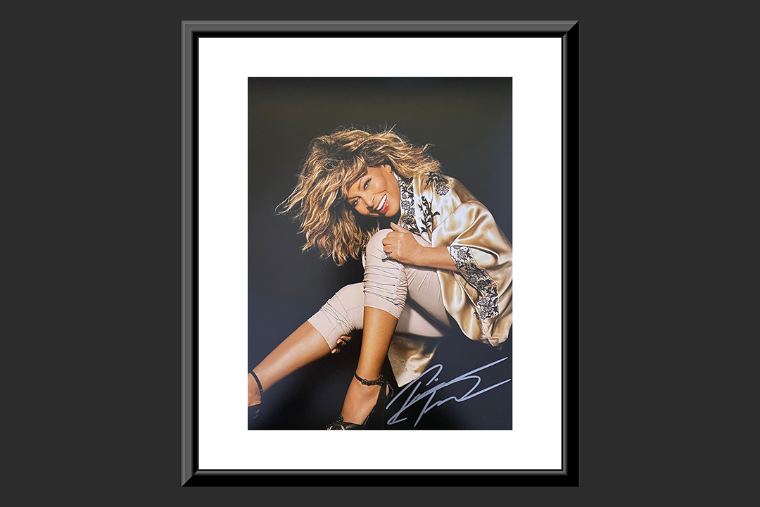 0th Image of a N/A TINA TURNER SIGNED PHOTO