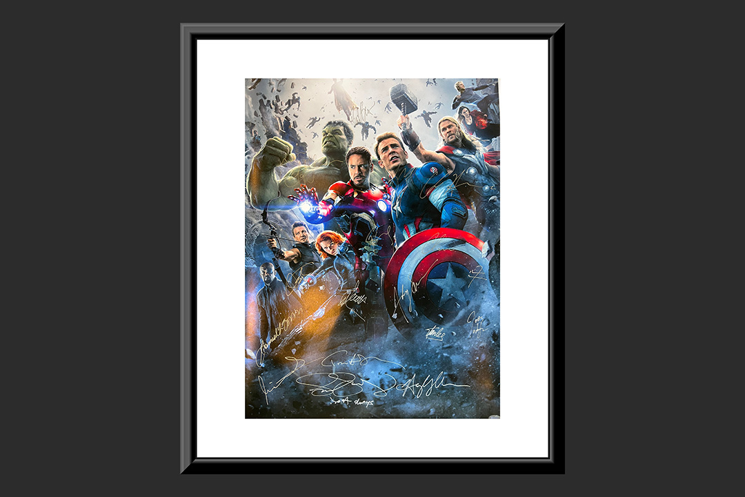 0th Image of a N/A AVENGERS AGE OF ULTRON CAST SIGNED