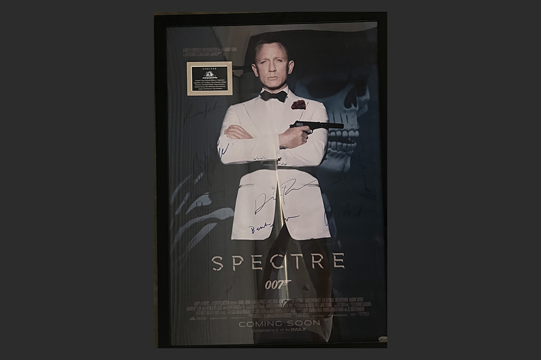 0th Image of a N/A SPECTRE CAST SIGNED MOVIE POSTER