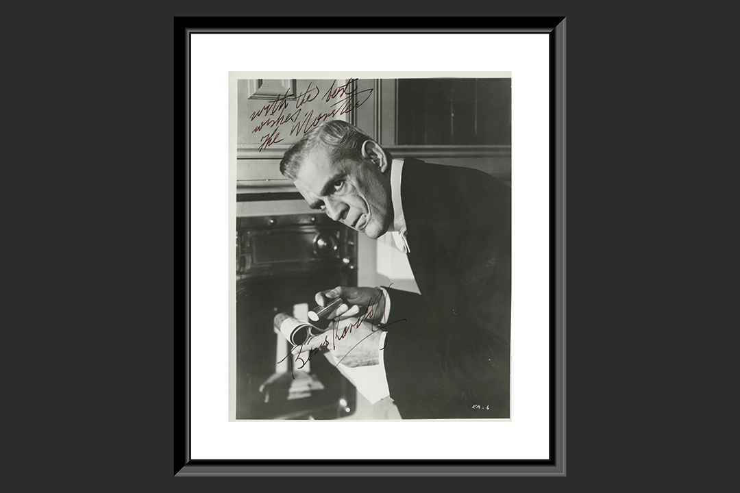 0th Image of a N/A BORIS KARLOFF SIGNED PHOTO