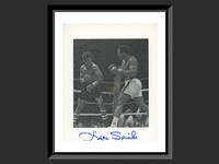 Image 1 of 1 of a N/A MUHAMMAD ALI VS LEON SPINKS SIGNED PHOTO