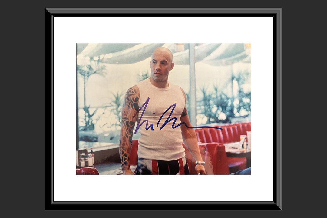 0th Image of a N/A FAST AND FURIOUS VIN DIESEL SIGNED PHOTO