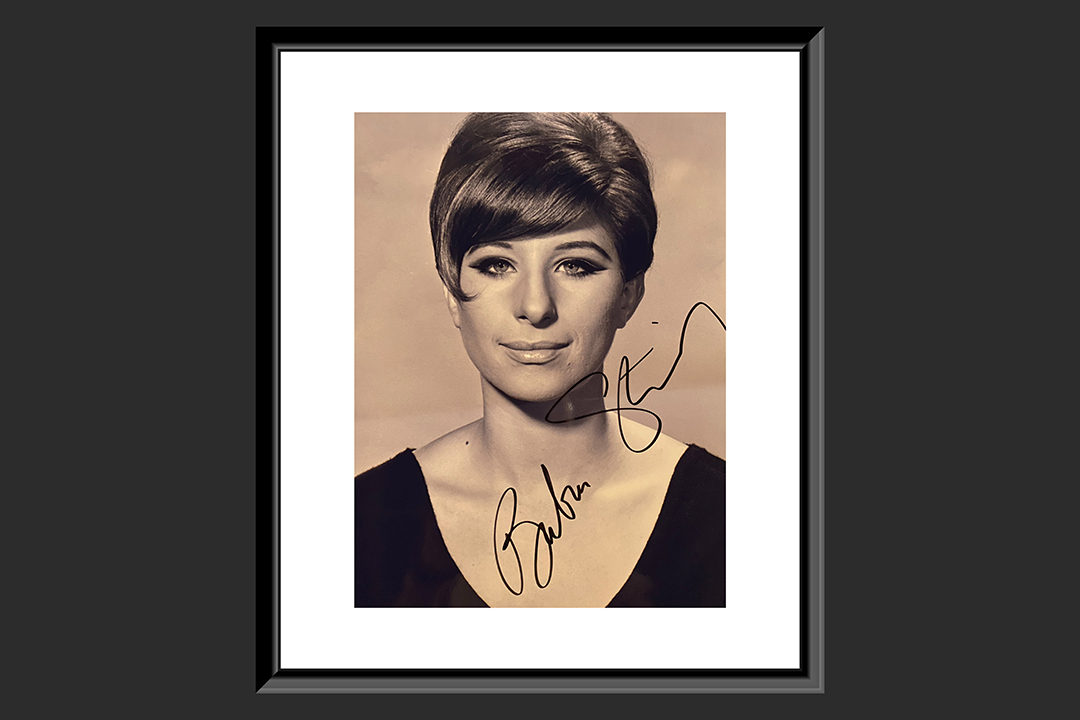 0th Image of a N/A BARBRA STREISAND SIGNED PHOTO