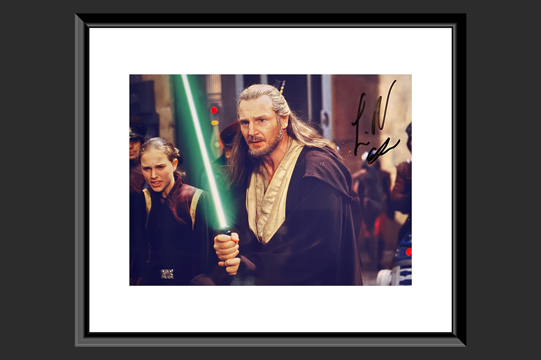 0th Image of a N/A STAR WARS LIAM NEESON SIGNED PHOTO
