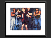 Image 1 of 1 of a N/A AC/DC BAND SIGNED PHOTO