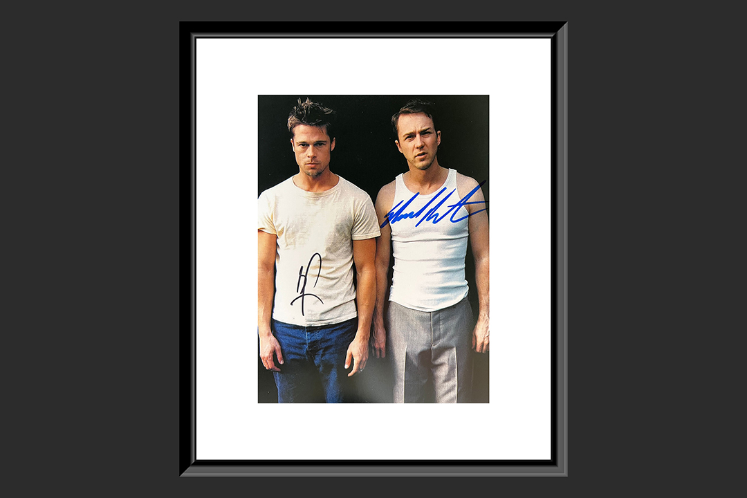 0th Image of a N/A FIGHT CLUB CAST SIGNED PHOTO