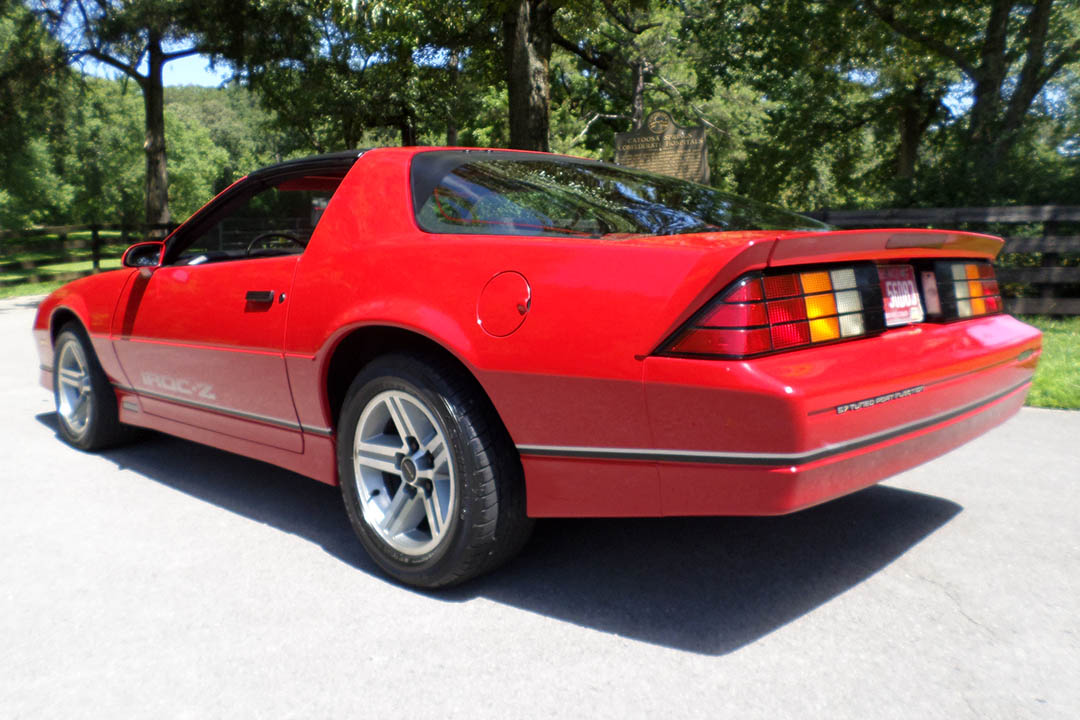 6th Image of a 1987 CHEVROLET CAMARO