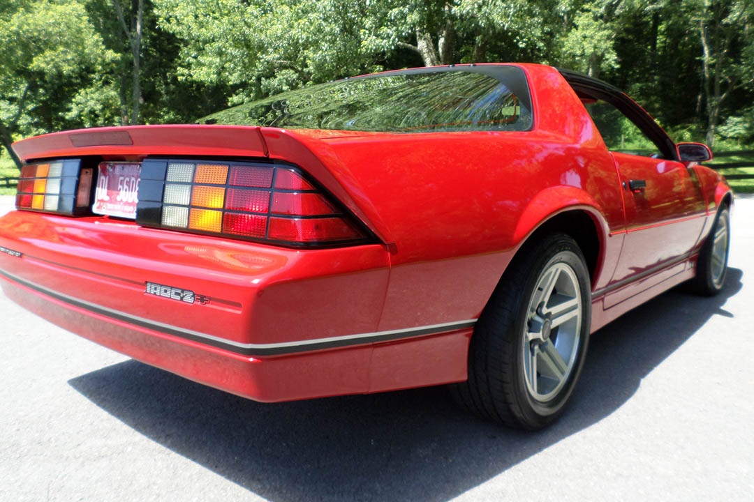 7th Image of a 1987 CHEVROLET CAMARO