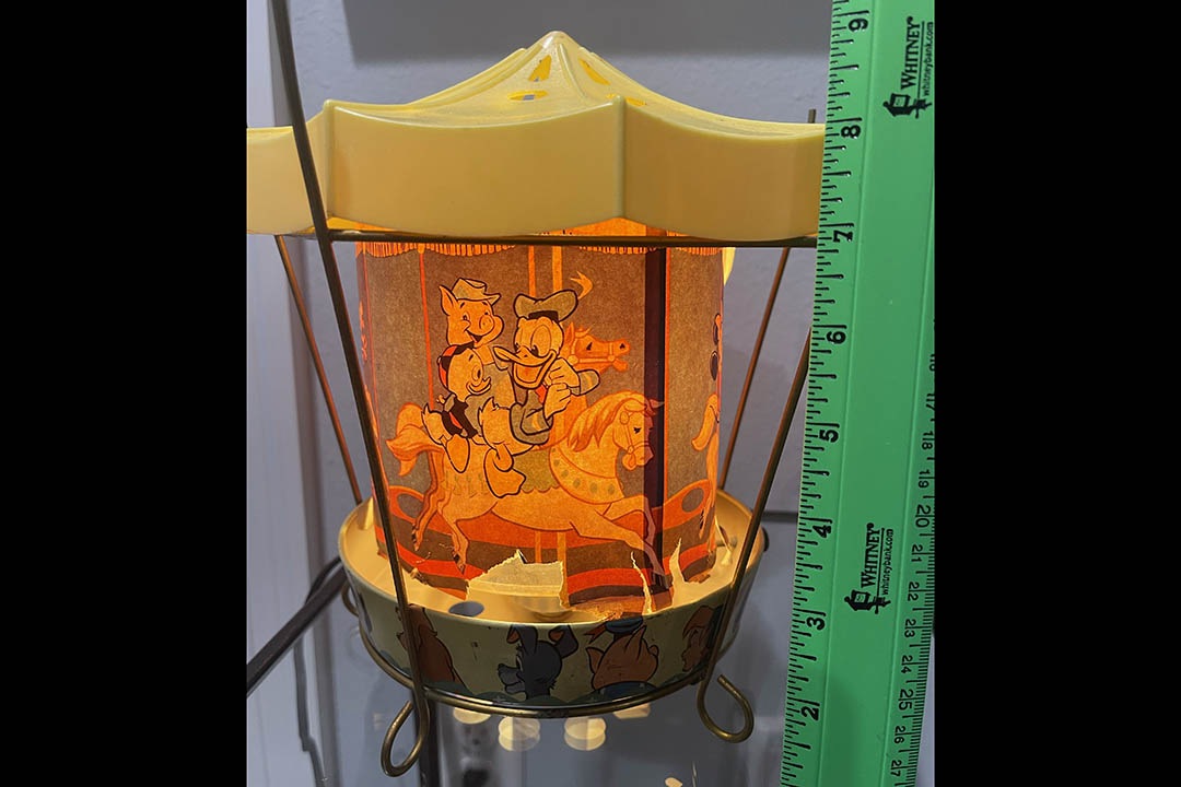 2nd Image of a N/A ANTIQUE DISNEY LAMP