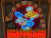Image 1 of 7 of a N/A DOG N SUDS ANIMATED TIN