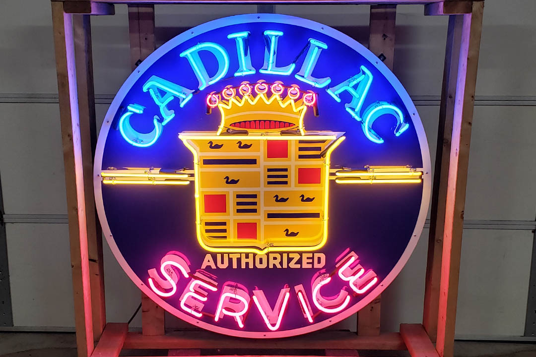 0th Image of a N/A CADILLAC SERVICE TIN