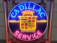 Image 1 of 6 of a N/A CADILLAC SERVICE TIN