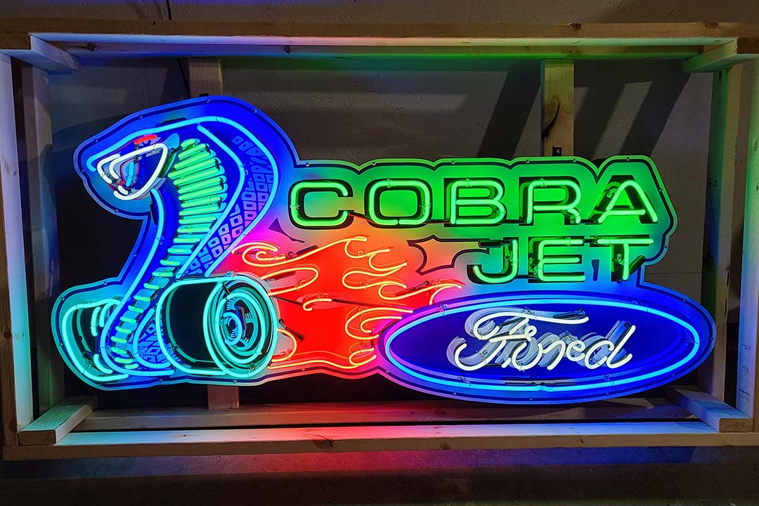 0th Image of a N/A FORD COBRA JET TIN  ANIMATED