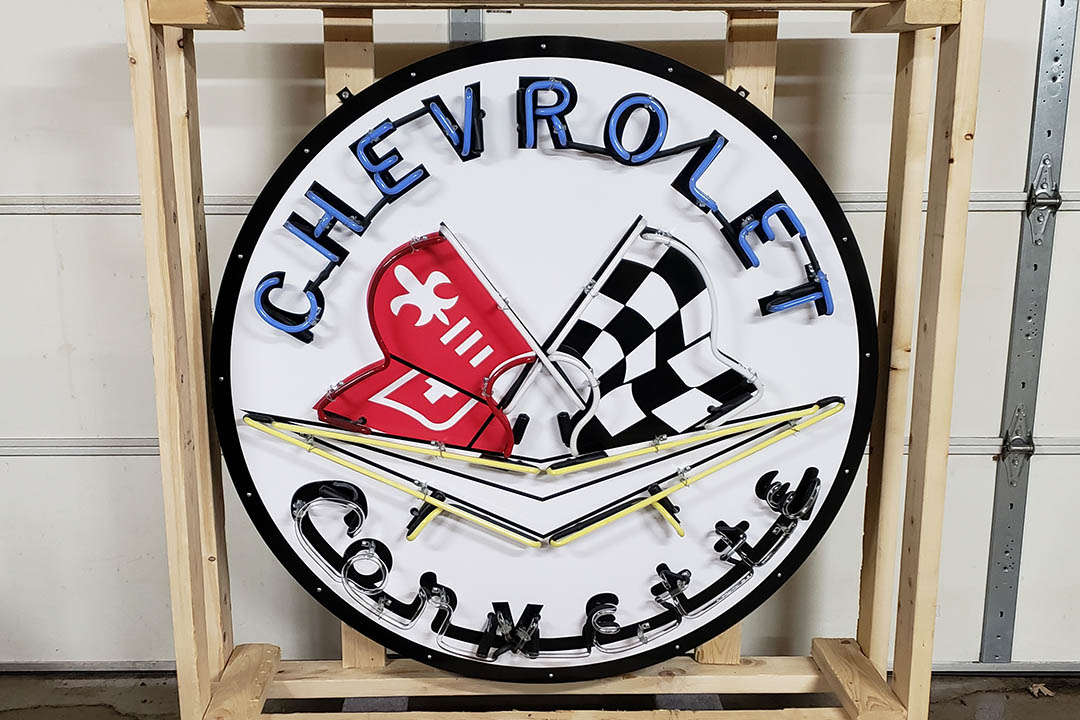 1st Image of a N/A CHEVROLET CORVETTE TIN