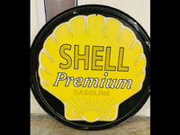 Image 1 of 1 of a N/A SHELL PREMIUM GASOLINE