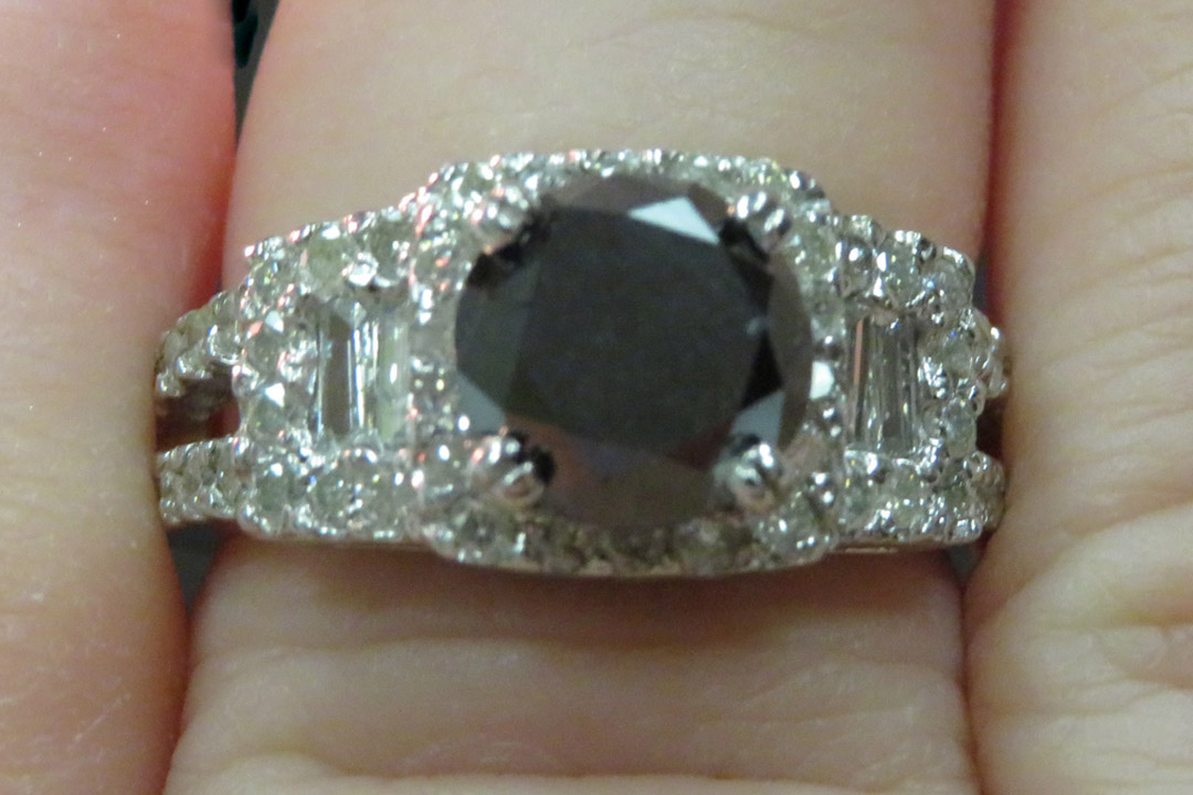 3rd Image of a N/A 14K WHITE GOLD DIAMOND