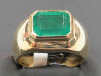 Image 2 of 8 of a N/A EMERALD BERYL GEMSTONE