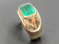 Image 3 of 8 of a N/A EMERALD BERYL GEMSTONE