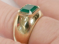 Image 7 of 8 of a N/A EMERALD BERYL GEMSTONE