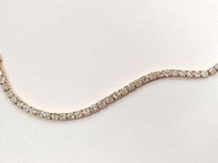 Image 2 of 4 of a N/A GOLD DIAMOND BRACELET