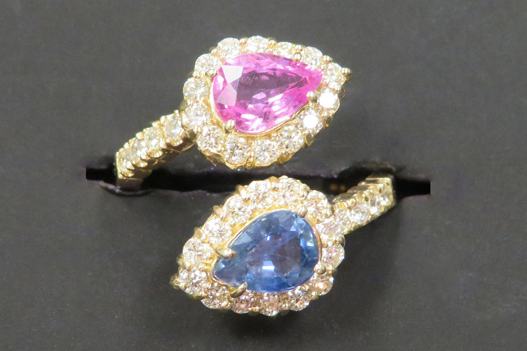 0th Image of a N/A PINK/BLUE SAPPHIRE CORUNDUM & DIAMOND