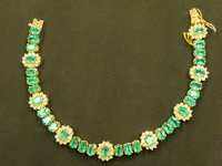 Image 2 of 4 of a N/A LADY'S EMERALD DIAMOND