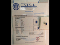 Image 8 of 8 of a N/A 18K GLD TANZANITE DIAMOND