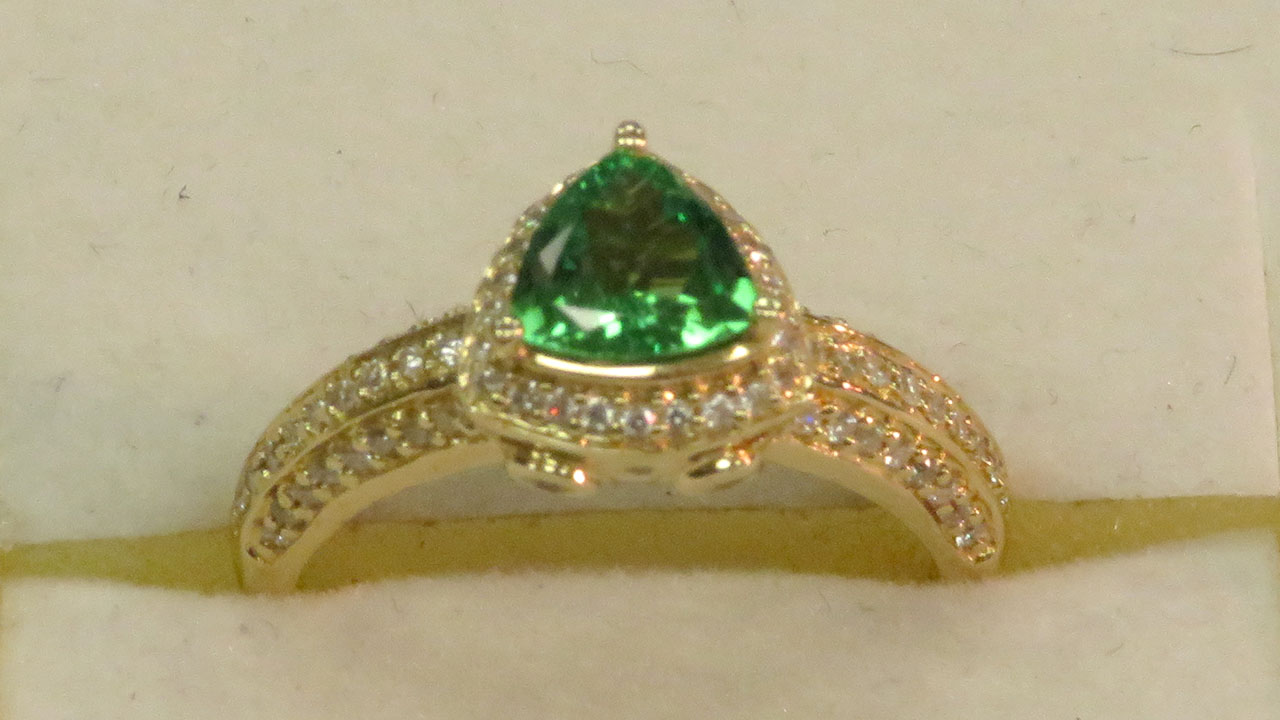 1st Image of a N/A TSAVORITE GARNET DIAMOND