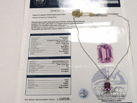 Image 4 of 4 of a N/A KUNZITE SPODUMENE DIAMOND