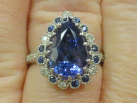 Image 4 of 8 of a N/A SAPPHIRE DIAMOND