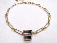 Image 2 of 4 of a N/A 14K TOURMALINE DIAMOND