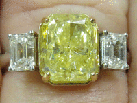 Image 6 of 10 of a N/A 2 TONE DIAMOND RING