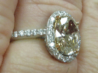 Image 7 of 8 of a N/A 18K WHITE GOLD RING