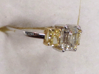Image 4 of 10 of a N/A OSCAR FRIEDMAN WHI/YEL GLD DIAMOND