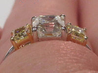 Image 7 of 10 of a N/A OSCAR FRIEDMAN WHI/YEL GLD DIAMOND