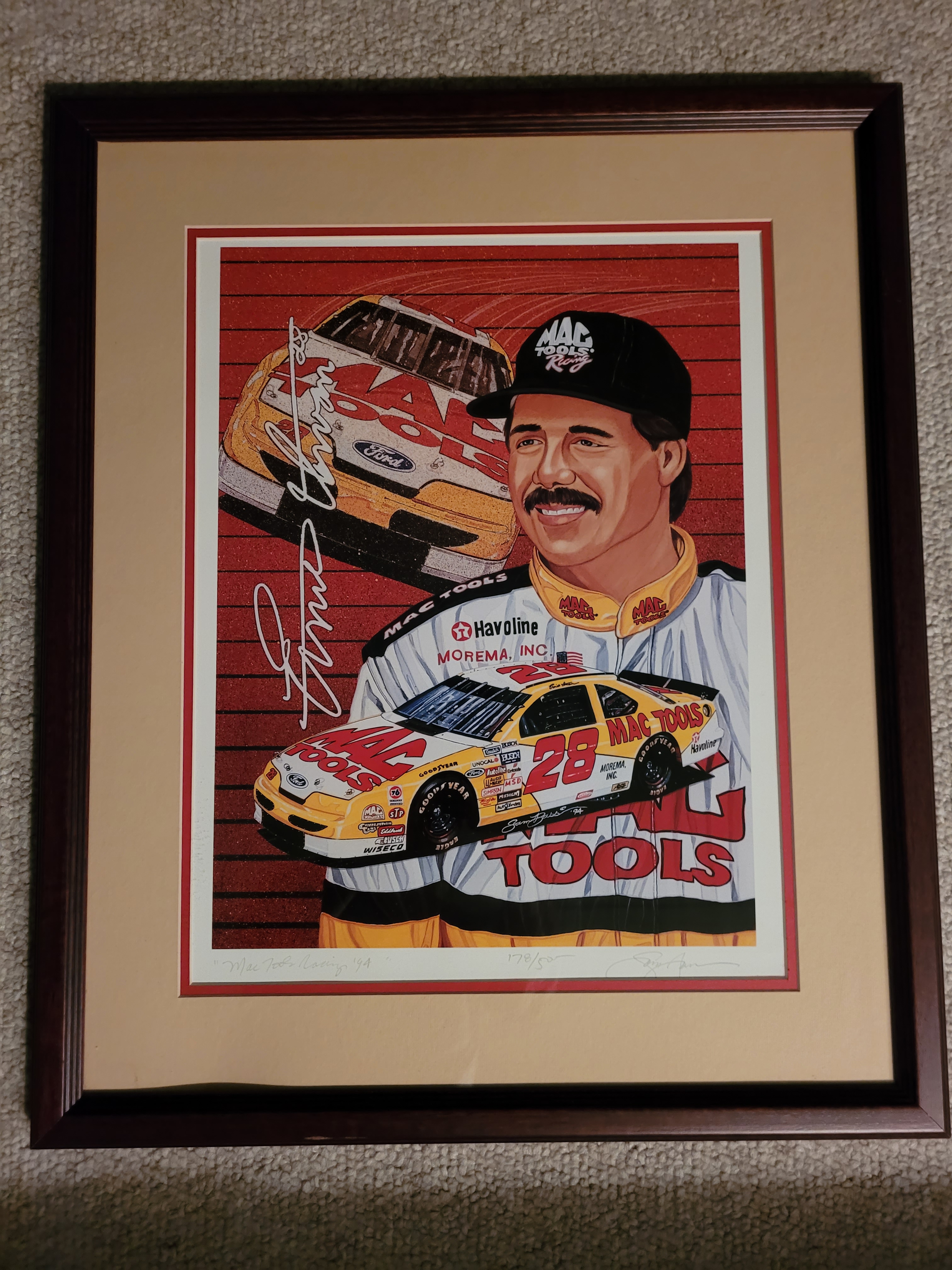 0th Image of a 1994 ERNIE IRVAN # 28 PICTURE