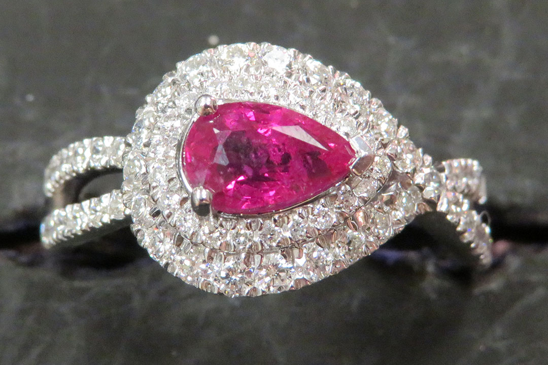 0th Image of a N/A PLATINUM RUBY CORUNDUM & DIAMOND