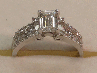 Image 2 of 9 of a N/A 18K WHITE GOLD DIAMOND UNITY